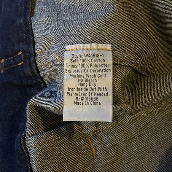 JOHNNY WAS WORKSHOP Desi Embroidered Denim Jacket, Size LARGE, NWOT - Picture 7 of 8